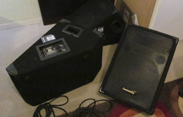 2 PA Monitors -$40 each 1