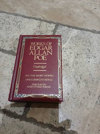 Works of Edgar Allan Poe Unabridged Book 1985 hardcover 1