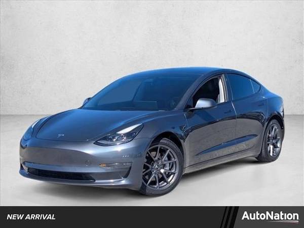 1 2021 Tesla Model 3 AWD All Wheel Drive Electric Long Range Sedan 1