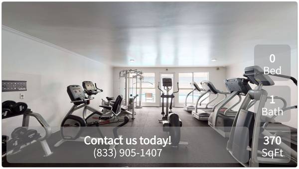 $1,700 / 370ft2 - Gorgeous 370 Sq Ft, Studio near public transportation (Los Angeles)63863785172481121
