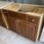 39"W Wards Med Brown Bathroom Vanity No Top No Sink Used Good Cond 3 thumbnail