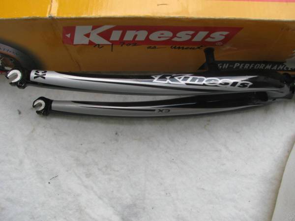 NEW uncut aluminum KINESIS 700c cantilever fork 1 1/8" 1