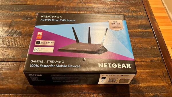 Like New Netgear Nighthawk R7000-100NAS - $50 (Chalfont)63440788231297120