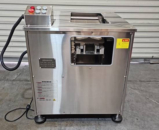 Automatic Stainless Steel Diagonal Meat & Seafood Slicer Machine 1