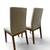 Round Dining Table Set with 4 Upholstered Chairs – 47.7″ Table 7 thumbnail