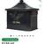 Hamilton Premium, Black, Large, Locking, Aluminum, Post Mount Mailbox 1 thumbnail