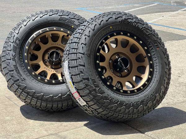 17 llantas y rines Method para Toyota Tacoma, 4Runner, FJ Cruiser y Lexus GX - $1.850 (Carmichael)63440099185921123