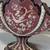 Antique majolica compote Jardinaire porcelain serpent handles 2 thumbnail