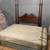 VTG CHARAK FULL 4 POSTER MAHOGANY BED W/MATTRESS, BOX SPRING, FRAME - 20 thumbnail