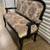 Vintage French needlepoint settee 4 thumbnail