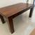 Very Solid, Natural Wood and Like-New Dining Table 2 thumbnail