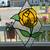 Stained Glass Yellow Rose 1 thumbnail
