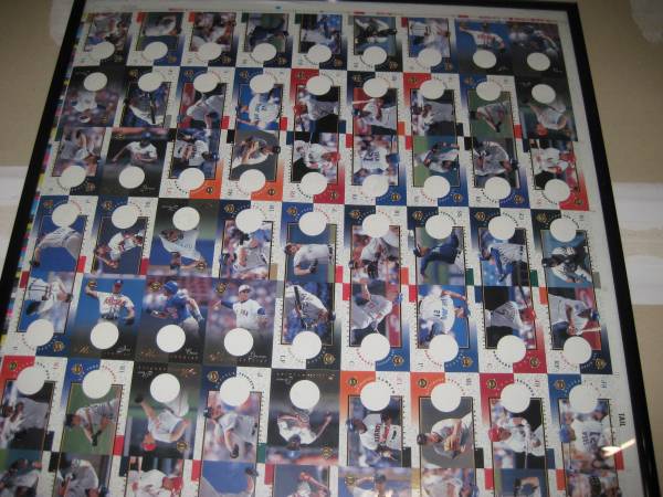 Baseball card sheet 1