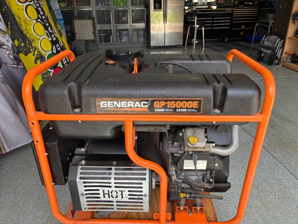 Generator Generac 15500 E START USE 3 times 1