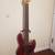 Fender Deluxe Active Jazz Bass V 5 string Red 2013 3 thumbnail