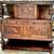 SMALL - WINE BAR & cuts - cabinet - solid wood - antique. 13 thumbnail