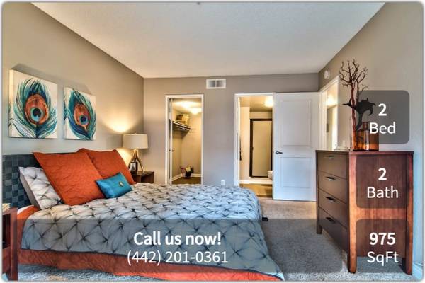 $2,386 / 2br - 975ft2 - Comunidad para mascotas en Palm Springs. 2 habitaciones / 2 baños. ¡Llama para una visita! (Palm Springs - Cerca de The Plaza At Sunrise)63668353912577120