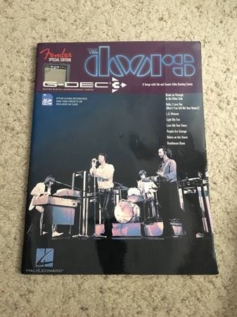 "The Doors" Fender GDEC3 Guitar Tab Music Book 1