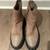 FREE PEOPLE Women's 8.5 Suede Leather Boots w/ Silver Studs Black Sole 4 thumbnail