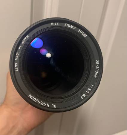 Sigma Zoom 28-300mm 1:3.5-6.3 DL Hyperzoom lens - electronics - by