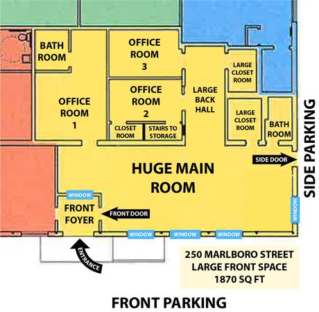 $2,100 / 1870ft2 - Keene NH -$2,100 / 1870 + Sq Ft - Commercial + Office Space (Keene)63931787326595124