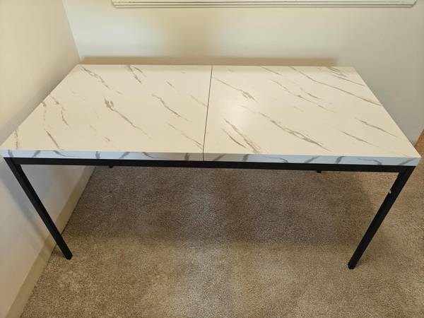 5 piece dining table with upholstered chairs 1