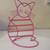 Small Pink Metal "Cat" Earring Holder 2 thumbnail