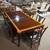 John Widdicomb Mahogany Banded with Inlay Dining Table with 8 Chairs 1 thumbnail