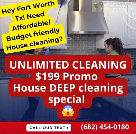 ✨ NELIS CLEANING SOLUTIONS – $199 Deep Cleaning Special ✨ 1