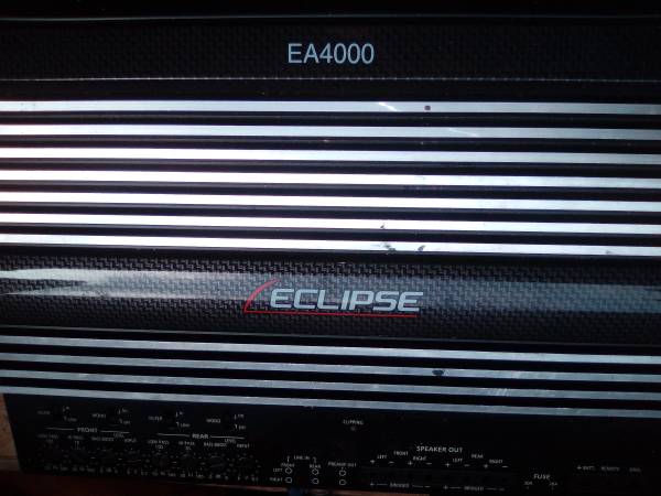 Car audio amp/EA4000 Eclipse 1