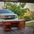 Antique solid wood desk built in 1975 2 thumbnail