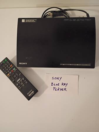Sony Blueray dvd player 1