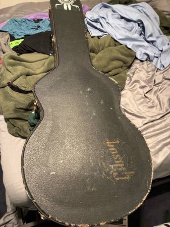 Original 1990s Gibson Hardshell Case for Blues King EC-30 / L-00 1