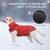 REENUO Red Waterproof Dog Raincoat 4 thumbnail