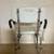 Bath chair with backrest and upholstered armrests 3 thumbnail