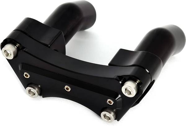 1 Set 3-1/2'' Motorcycle Handlebar Risers and 1'' Pullback Top Clamp K 1