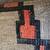 105 Year Old Antique Navajo Rug With Unusual Use of Color and Crosses. 4 thumbnail