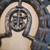 Antique God Bless Our Home Cast Iron Trivet 6.5x7" 2 thumbnail