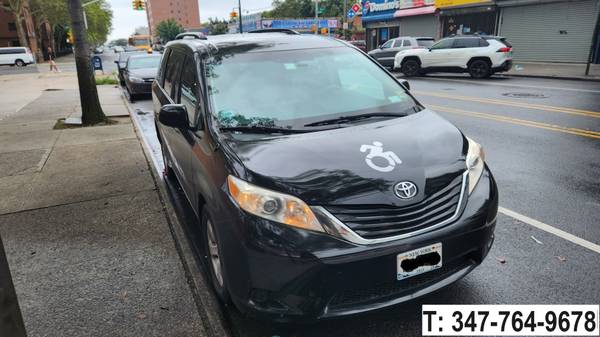 TLC Ready Toyota Sienna 2014 WAV for Rent - $400 (Brooklyn)63615127512577120