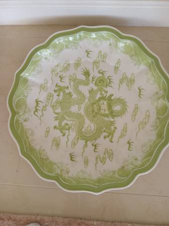 Oriental Porcelain Platter 1