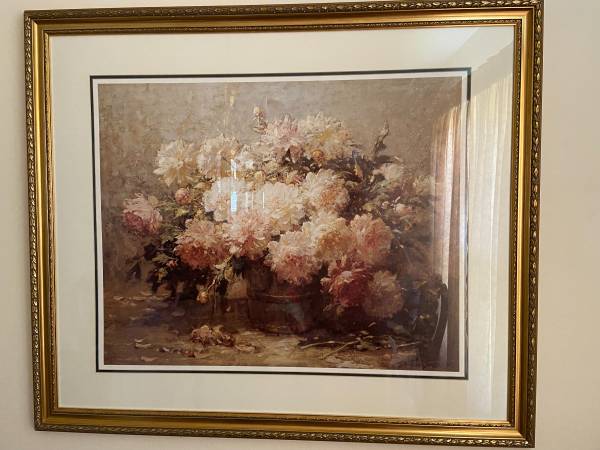 Framed picture(flower) 1