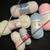 YARN - Lot of (6) skeins with 2 free sets of Knitting Needles 1 thumbnail