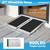 2ft Ramp Wheelchair Ramp, Non-Skid Aluminum Handicap Ramp 2 thumbnail
