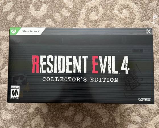 Resident evil 4 collector’s edition for xbox series 1