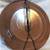Stangl 14" Garden Flower Chop Plate and Wire Plate Hanger 4 thumbnail