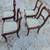 4 Vintage dining chairs-$0 Delivery 4 thumbnail