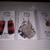 NEW hand crafted printed leather earrings 5 thumbnail