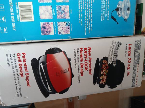 George Foreman Electric Grill (brand new) 1