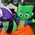 Pumpkin Ghost Frankenstein Airblown Inflatable Halloween 5ft Tall-BO 2 thumbnail