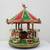 Animated Musical Mr. Christmas Holiday Carousel Ornaments on Base OOAK 1 thumbnail